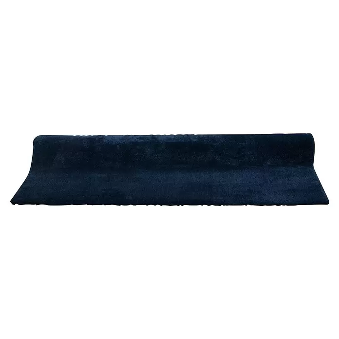 Laagpolig vloerkleed zacht Belle - Donkerblauw, 230 x 160 cm, Polypropyleen - Vooraanzicht
