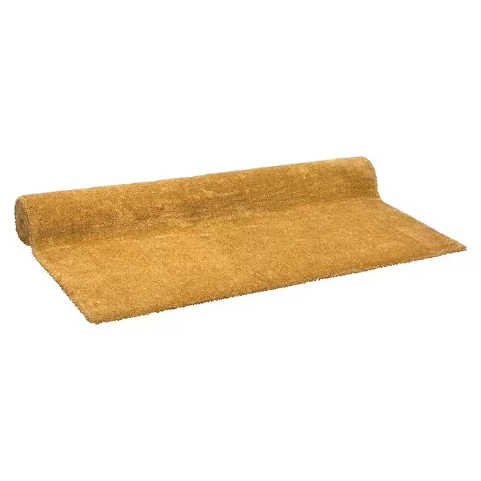 Laagpolig vloerkleed Belle - Goud, 230 x 160 cm, Polypropyleen - Diagonaal zicht
