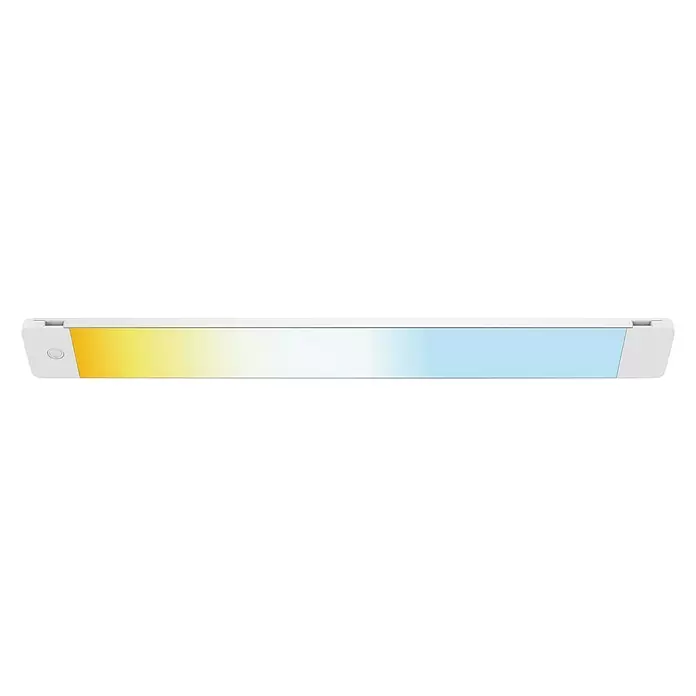 Müller-Licht Tint LED-Unterbauleuchte Tint Alba - 14 W, Weiß, L x B x H: 50 x 6 x 1 cm, Einstellbare Farbtemperatur - Ansicht von unten