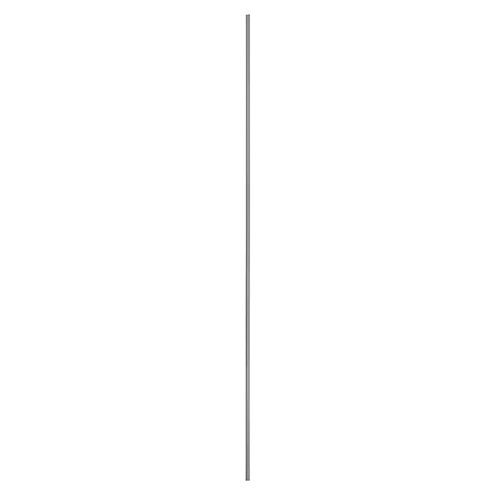 Eindprofiel Aluminium frame - Aluminium, 200 x 1,9 x 0,7 cm, Dikte: 1,2 mm - Zijaanzicht rechts