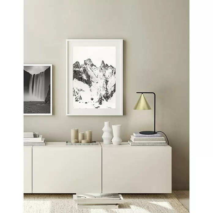 Eglo Deko-Tischleuchte NARICES - 40 W, L x B x H: 29,5 x 22 x 50 cm, Schwarz, E27 - Stimmungsaufnahme