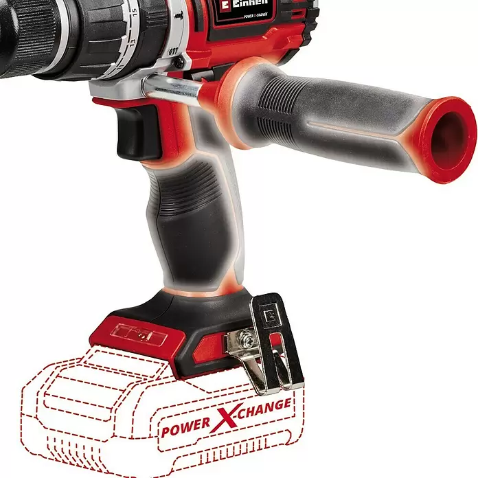 Einhell Power X-Change Akku-Schlagbohrschrauber TP-CD 18/60 Li- i BL Solo - 18 V, Ohne Akku, Leerlaufdrehzahl: 0 U/min - 2.000 U/min - Anwendungsbeispiel