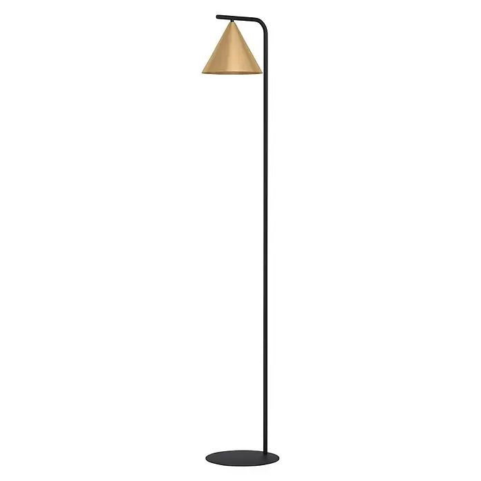 Eglo Stehleuchte NARICES - 40 W, Höhe: 162 cm, Schwarz, E27 - Diagonale Ansicht