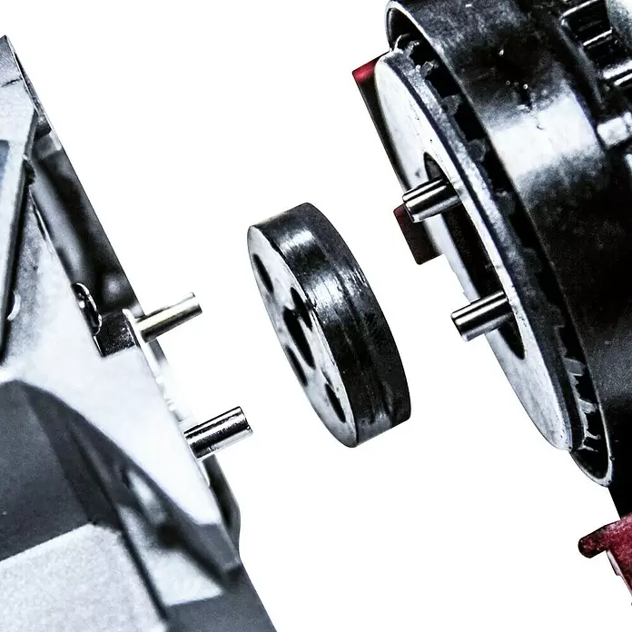 Einhell Power X-Change Akku-Winkelschleifer AXXIO 18/125 Q - 18 V, Ohne Akku, Durchmesser Scheibe: 125 mm, 8.500 U/min - Detailaufnahme