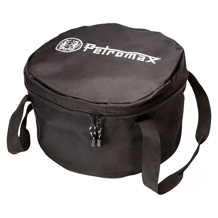Petromax Transporttasche - Ø x H: 40 x 24 cm, Nylon, Passend für: Petromax Feuertopf ft6 & ft9 - Diagonale Ansicht