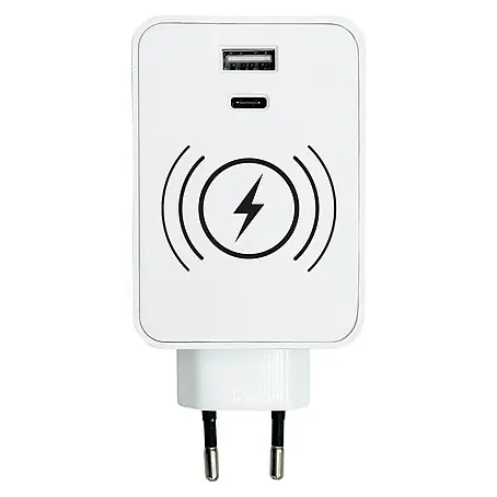 Voltomat  USB-Adapter Typ A & C Wireless charging