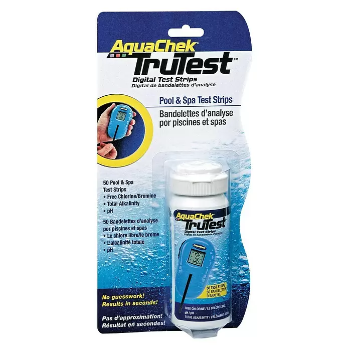 KWAD Chlor- & pH-Teststrips Trutest - 50 Stk., Geeignet für: Wasseranalyse - Vorderansicht