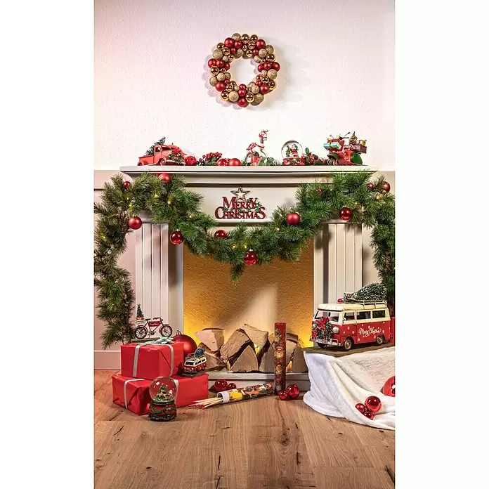 Girlande Glendon - 270 cm, Kunststoff, LED-Beleuchtung - Stimmungsaufnahme