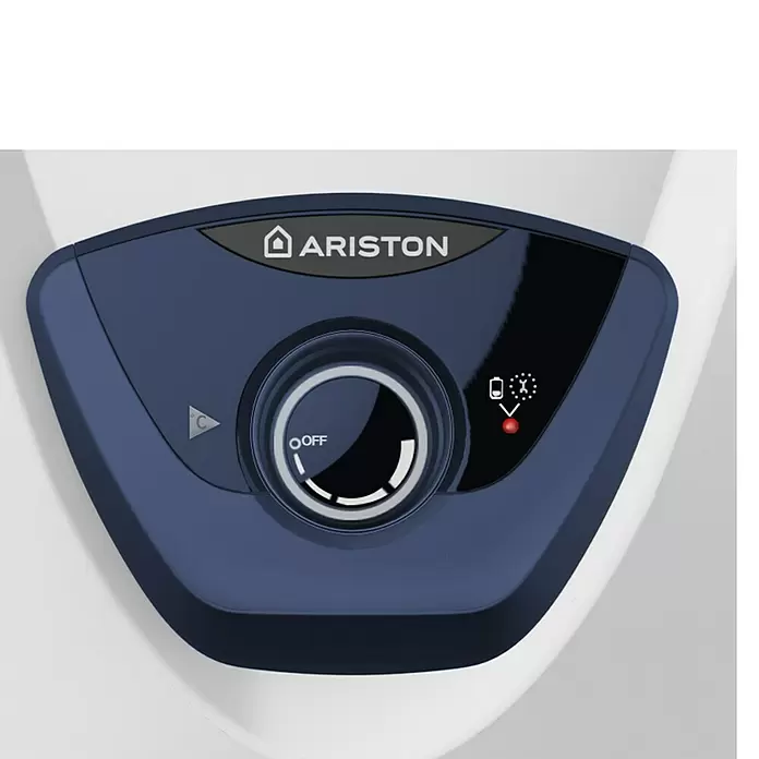 Ariston Calentador atmosférico Blu Control X - 19,1 kW, Caudal de agua: 2 l/min - 11 l/min, Gas butano - Primer plano