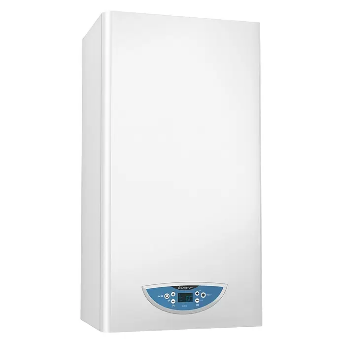 Ariston Caldera Matis Condens Plus 24 - Display multifunción, 22 kW - Vista angular