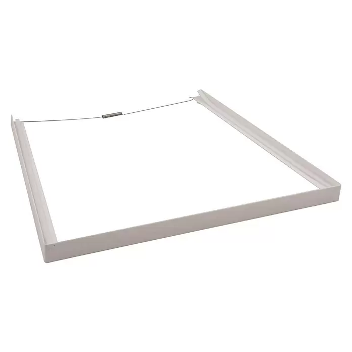 Nedco Wasmachine & droger combirand zonder lade - 57,5 x 60,5 cm, Wit - Diagonaal zicht
