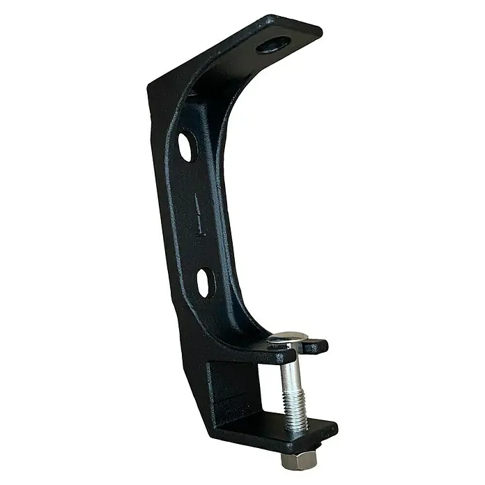 Wand- & Deckenhalter M1200-09 - 79 x 40 x 205 mm, Anthrazit, Passend für: Sunfun Gelenkarmmarkisen - Diagonale Ansicht