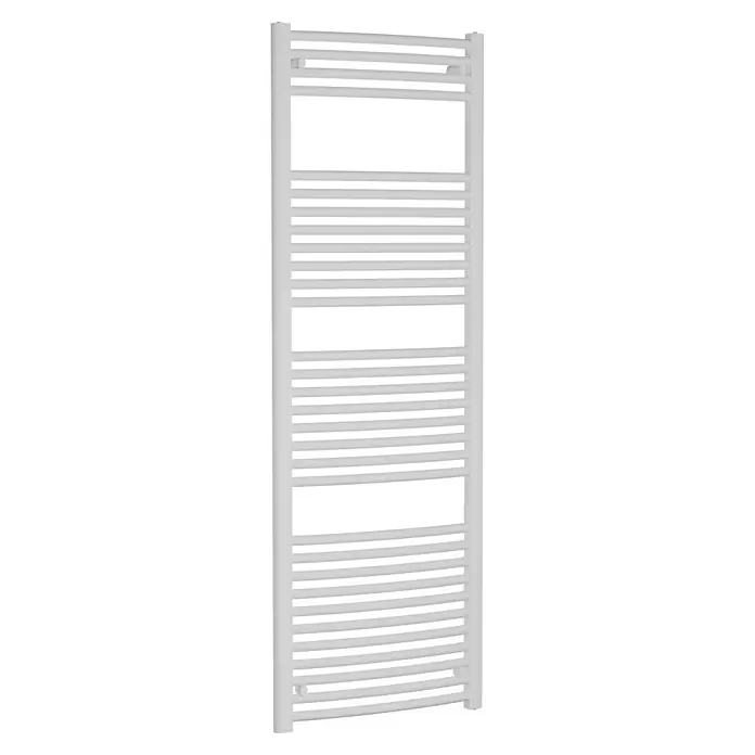 Admiral Kupaonski radijator Kairo - 50 x 157 cm, 714 W, Bijele boje - Dijagonalni pogled