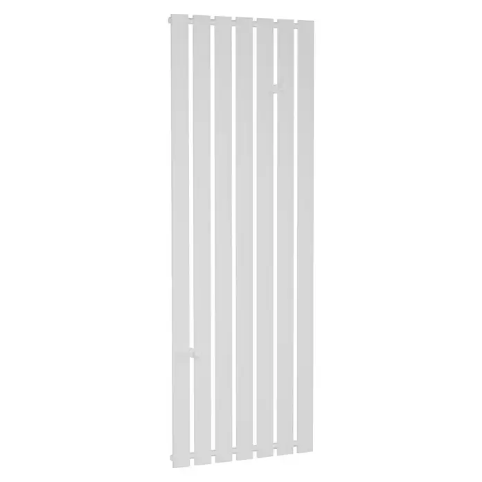 Admiral Designheizkörper Tokio - 55 x 150 cm, 799 W, Weiß - Diagonale Ansicht
