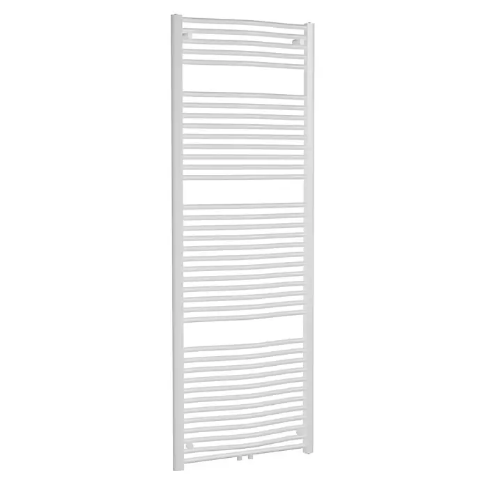 Admiral Badheizkörper Madrid - 60 x 177 cm, Mit Mittelanschluss, 1.090 W bei 75/65/20 °C, Weiß - Diagonale Ansicht