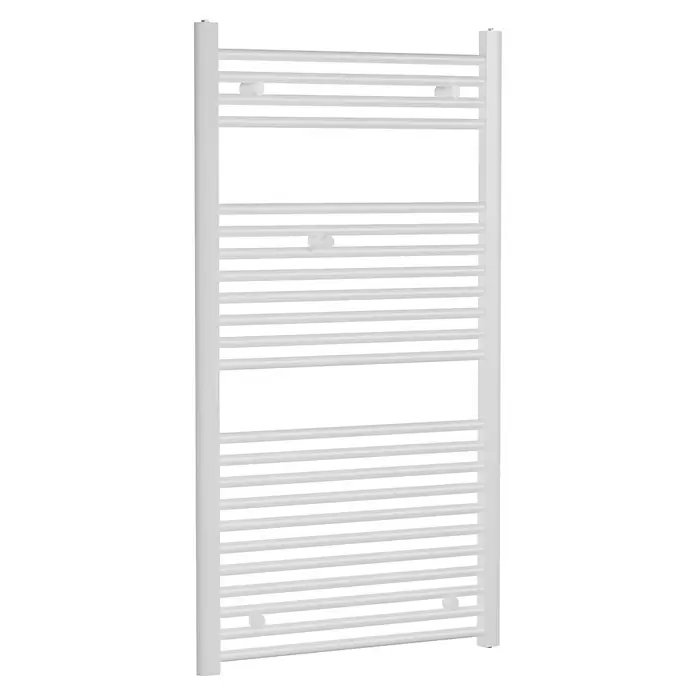 Admiral Kupaonski radijator Berlin - 60 x 117 cm, 598 W, Bijele boje - Dijagonalni pogled