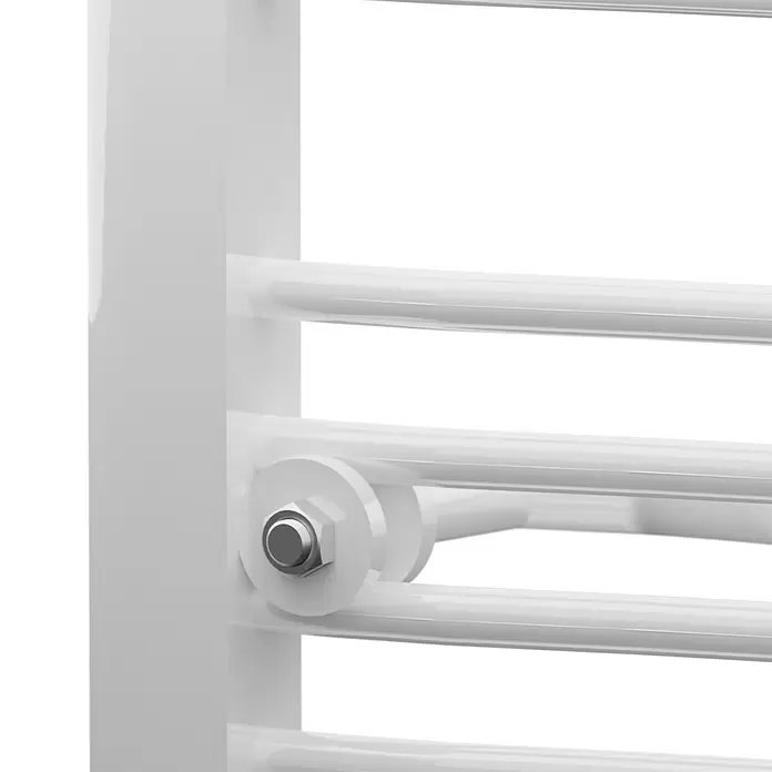 Admiral Elektro-Badheizkörper Mannheim - 60 x 131 cm, 600 W, Weiß, Heizstab - Detailaufnahme