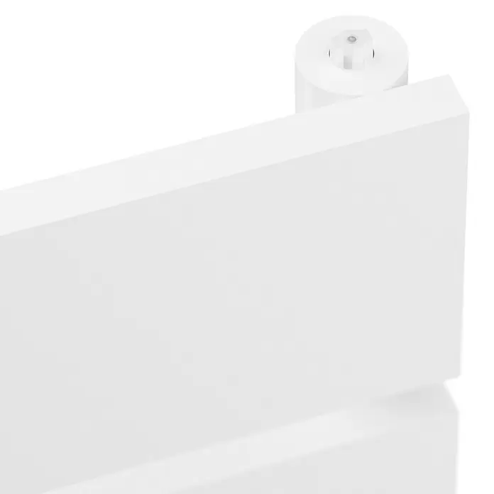 Admiral Radiador de diseño Rom - 100 x 63 cm, 631 W, Blanco - Primer plano