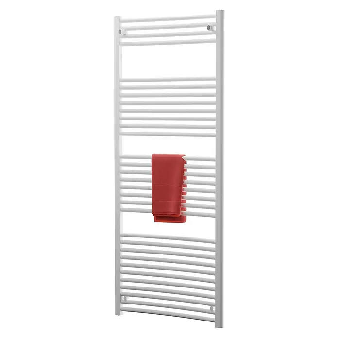 Admiral Kupaonski radijator Kairo - 60 x 157 cm, 830 W, Bijele boje - Pogled straga