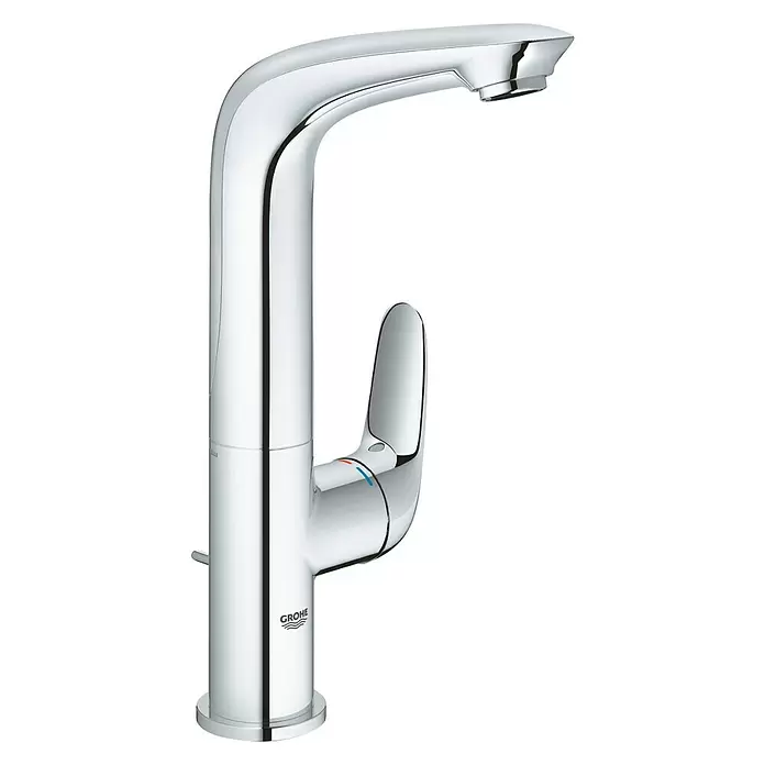 Grohe Eurostyle Solid Waschtischarmatur L-Size - Chrom - Diagonale Ansicht