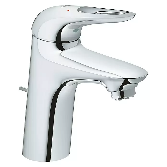 Grohe Eurostyle Waschtischarmatur S-Size - Niederdruck, Chrom - Diagonale Ansicht