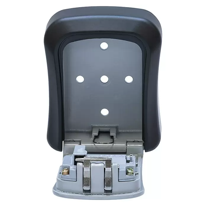 Stabilit Schlüsselbox Key Garage CB0704 - L x B x H: 8,8 x 3,9 x 12 cm, Silber - Vorderansicht