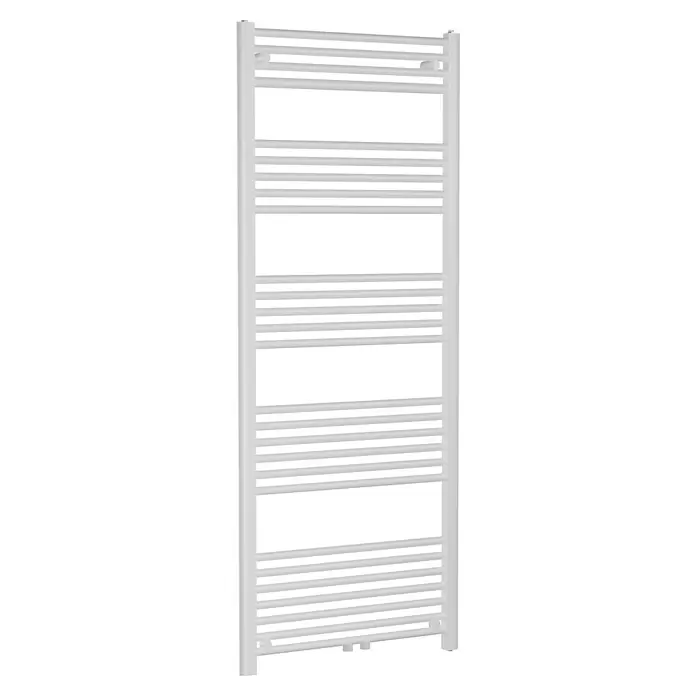 Admiral Kupaonski radijator Florence - 60 x 160 cm, sa srednjim priključkom, 774 W pri 75/65/20 °C, Bijele boje - Dijagonalni pogled