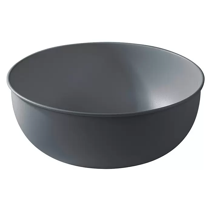 Cipì Lavabo redondo Open - Diámetro: 40 cm, Gris - Vista angular