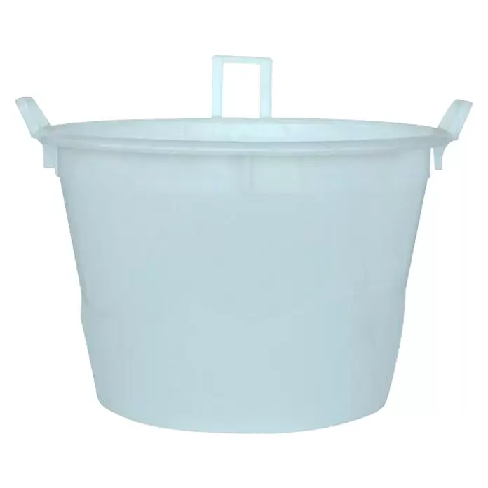 Okrugla posuda s tri drške - 55 cm, Zapremnina: 65 l - Pogled sprijeda