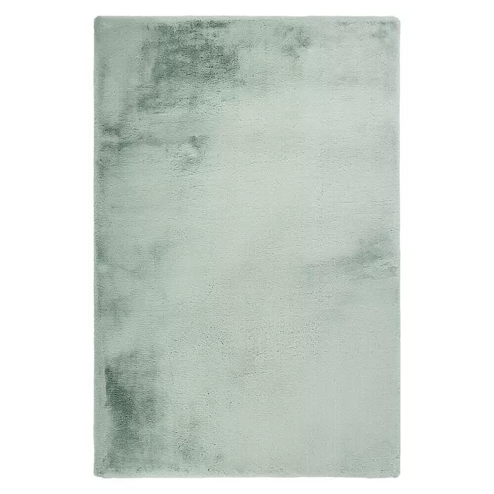 Hochflorteppich Happy - Jade, 150 x 80 cm, 100 % Polyester (Flor) - Vorderansicht