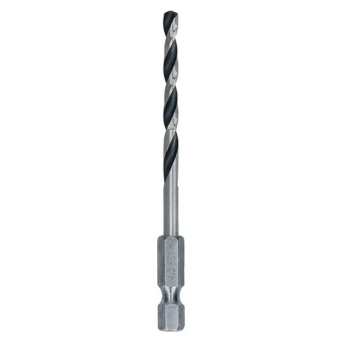 Bosch Professional Metallbohrer POINTTEQ HEX - Durchmesser: 4 mm, Arbeitslänge: 43 mm - Vorderansicht