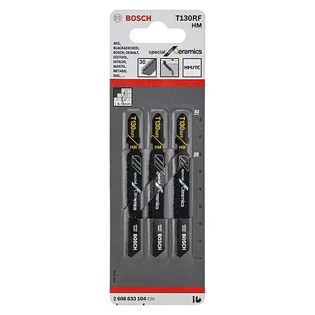 Bosch  Stichsägeblätter T 130 RF