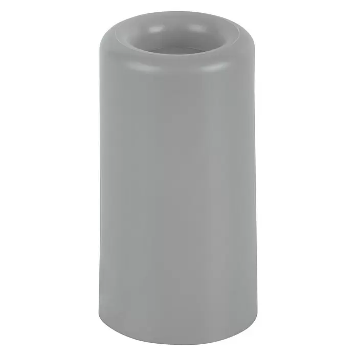 Suki Deurstopper Kunststof - Ø x h: 40 x 75 mm, Grijs - Vooraanzicht