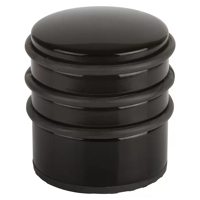 Suki Deurstopper - Ø x h: 73 x 85 mm, Zwart - Vooraanzicht