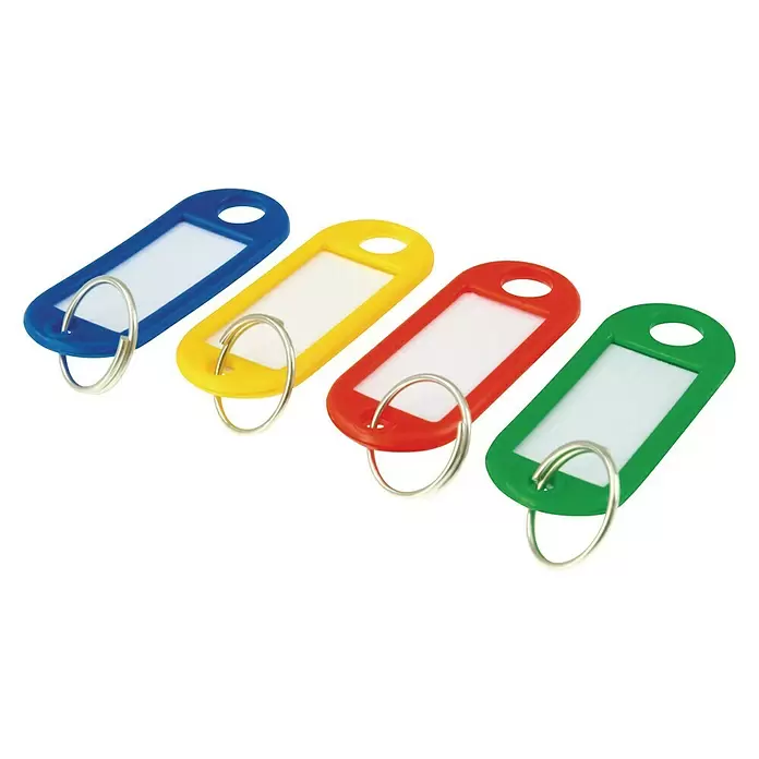 Stabilit Sleutelhanger labels - 6 st. - Diagonaal zicht