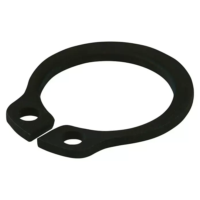 Suki Zekeringsring Uitwendig 1 stuk - Verenstaal, Gatdiameter: 8 mm - Diagonaal zicht