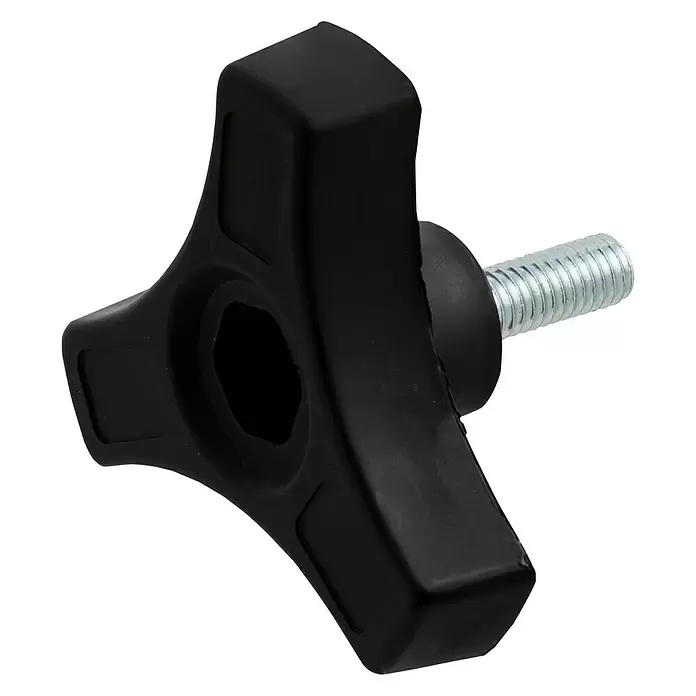 Suki Knopschroef driehoek - M8, Lengte: 40 mm - Diagonaal zicht