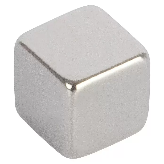 Fix-o-moll Magneet 8 stuks - Vierkant, l x b x h: 5 x 5 x 5 mm - Diagonaal zicht