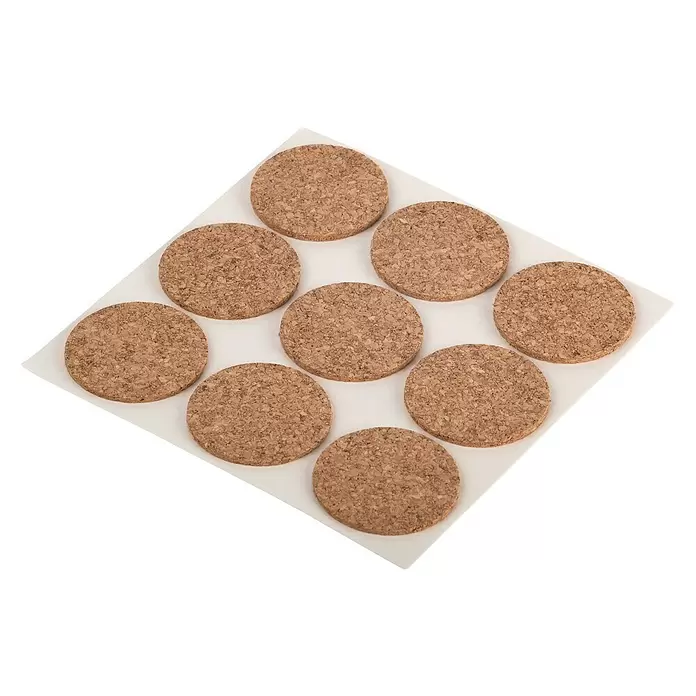Fix-o-moll Kurk pads - 28 mm - Diagonaal zicht