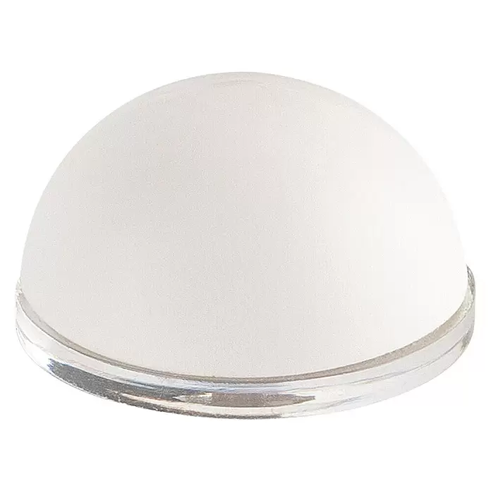 Fix-o-moll Stootbescherming 22 mm - 2 stk., Wit - Vooraanzicht
