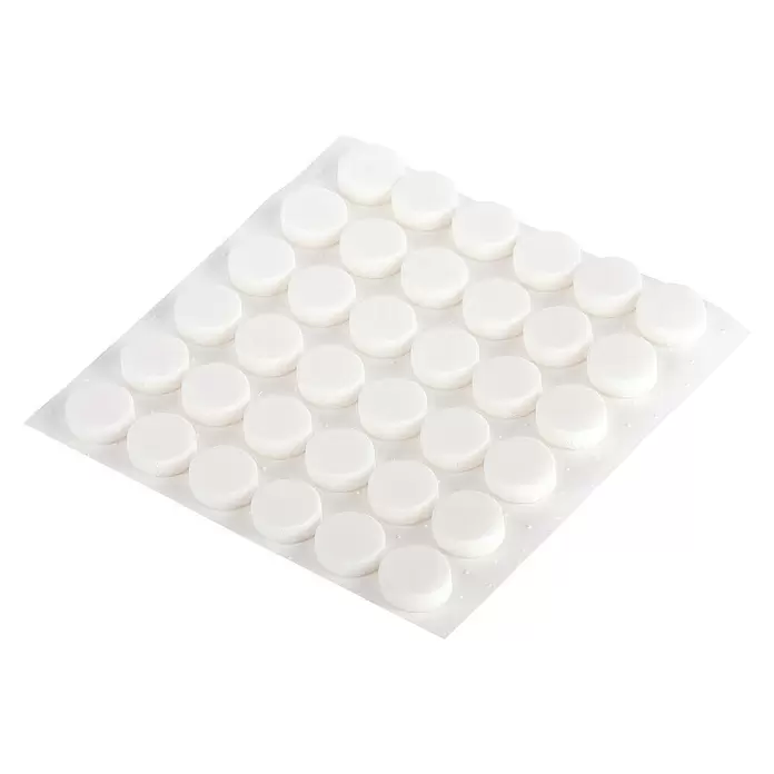 Suki Stootbescherming 10 mm - 36-delig, Wit - Diagonaal zicht