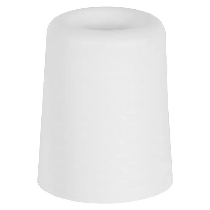 Suki Deurstopper Kunststof - Ø x h: 40 x 50 mm, Wit - Vooraanzicht