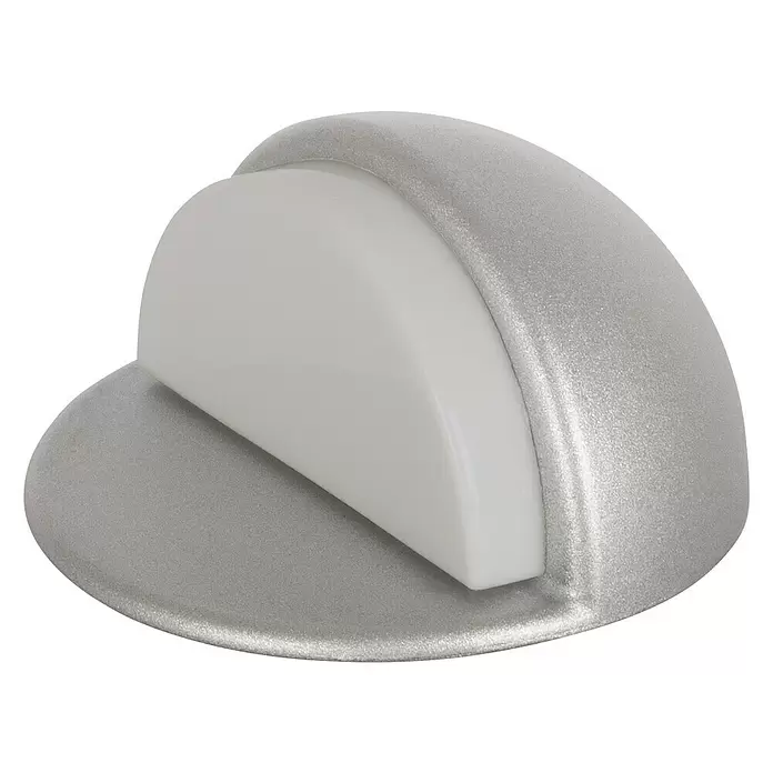 Fix-o-moll Deurstopper Metaal - Ø x h: 45 x 25 mm, Zilver - Diagonaal zicht
