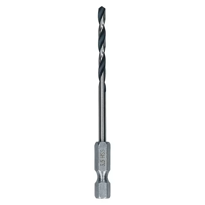 Bosch Metallbohrer PointTeQ - Durchmesser: 3,5 mm, Arbeitslänge: 39 mm - Vorderansicht