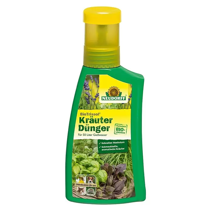 Neudorff BioTrissol Kräuterdünger - 250 ml, Inhalt ausreichend für ca.: 50 l - Vorderansicht