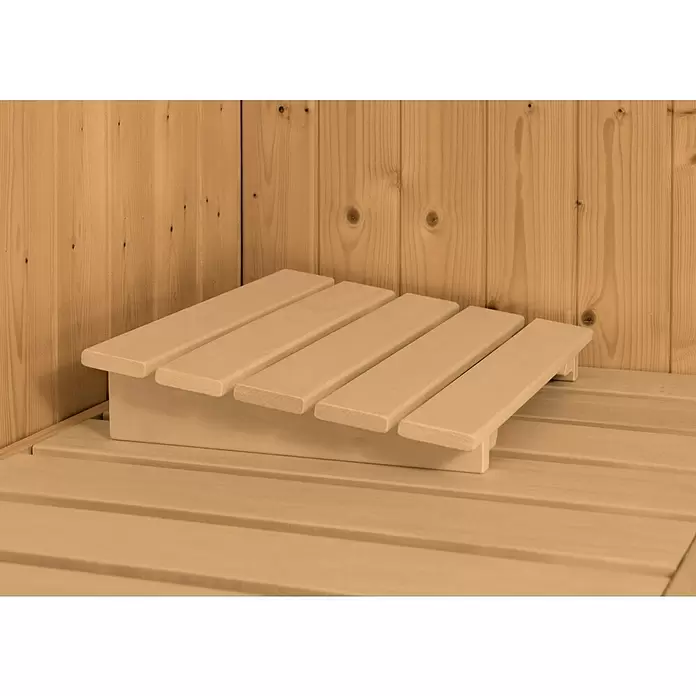 Karibu Kopfstütze Classic - 40 x 31 x 9 cm, Holz - Stimmungsaufnahme