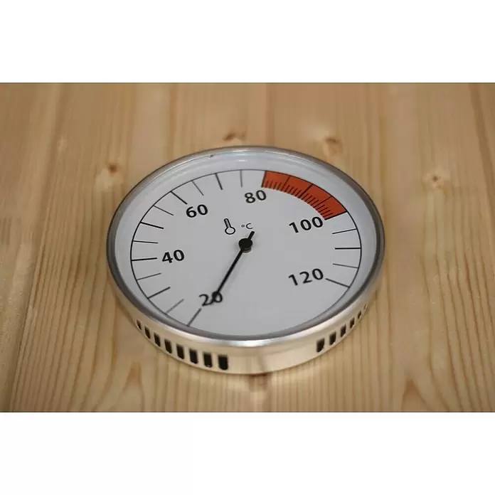 Karibu Thermometer Classic - Metall, 0 °C bis +120 °C - Stimmungsaufnahme