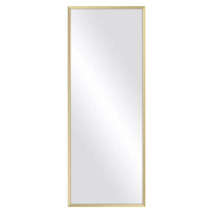 Espejo de pared PP - An x Al: 60 x 160 cm, Oro - Vista frontal