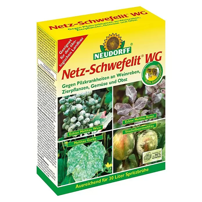 Neudorff Netz-Schwefelit WG - 75 g - Diagonale Ansicht