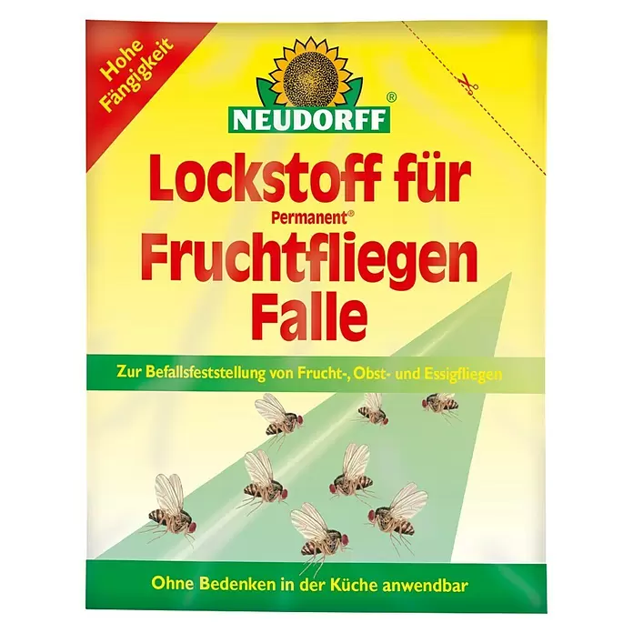 Neudorff Permanent Fruchtfliegen-Falle-Lockstoff - 30 ml - Vorderansicht